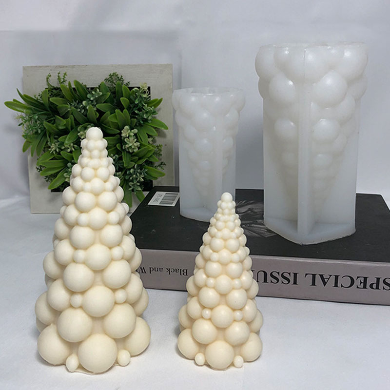 ثلاثية الأبعاد فقاعة شجرة عيد  - مراجعة Soap Making Gifts وسعره
