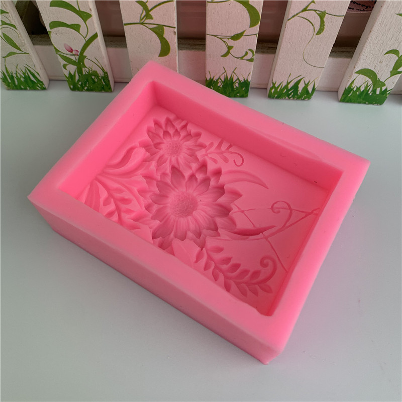 ثلاثية الأبعاد مربع زهرة الورد - مراجعة Soap Making Diy Kit وسعره