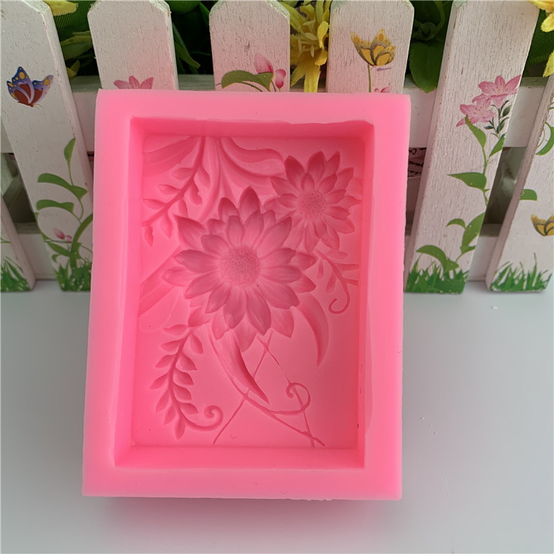 ثلاثية الأبعاد مربع زهرة الورد - مراجعة Soap Making Diy Kit وسعره