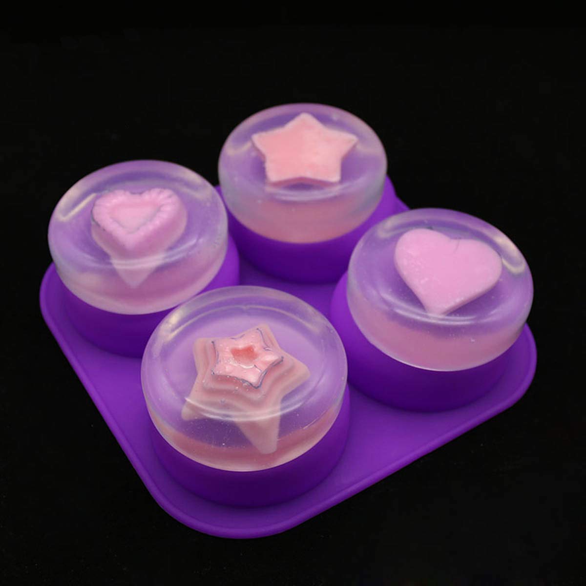 1-2 قطعة من قوالب الصابون السي - مراجعة Soap Making Instructions وسعره